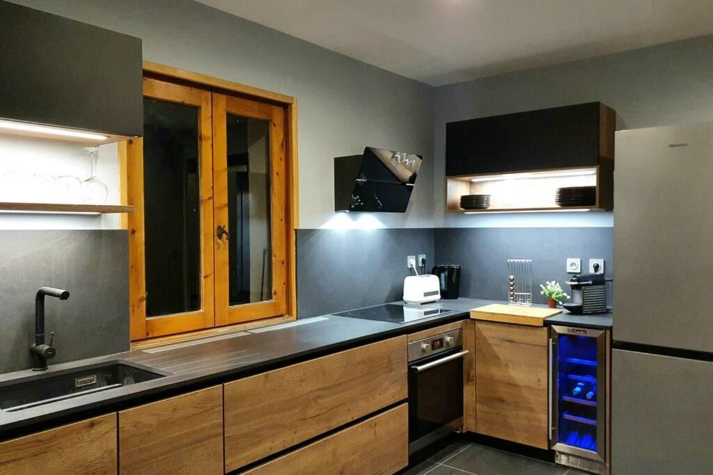 *** Le Refuge *** Logement Standing Megeve Demi-Quartier Kültér fotó