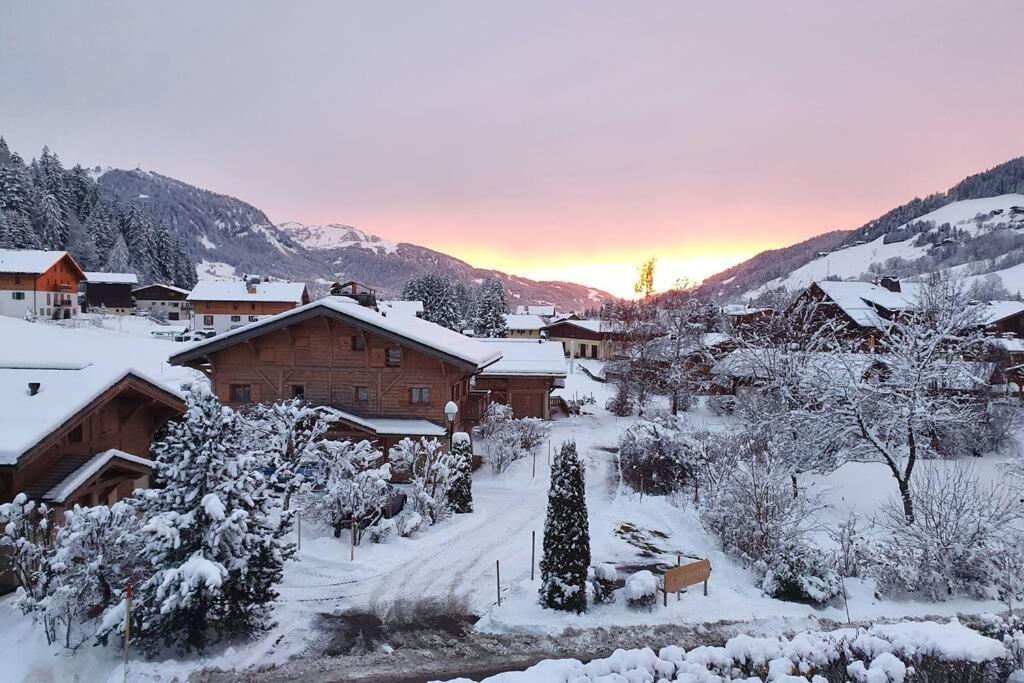 *** Le Refuge *** Logement Standing Megeve Demi-Quartier Kültér fotó